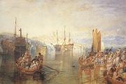 Joseph Mallord William Turner Saltash,Cornwall (mk31) painting